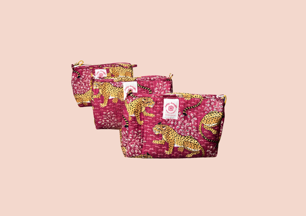 Trousse Savane violet