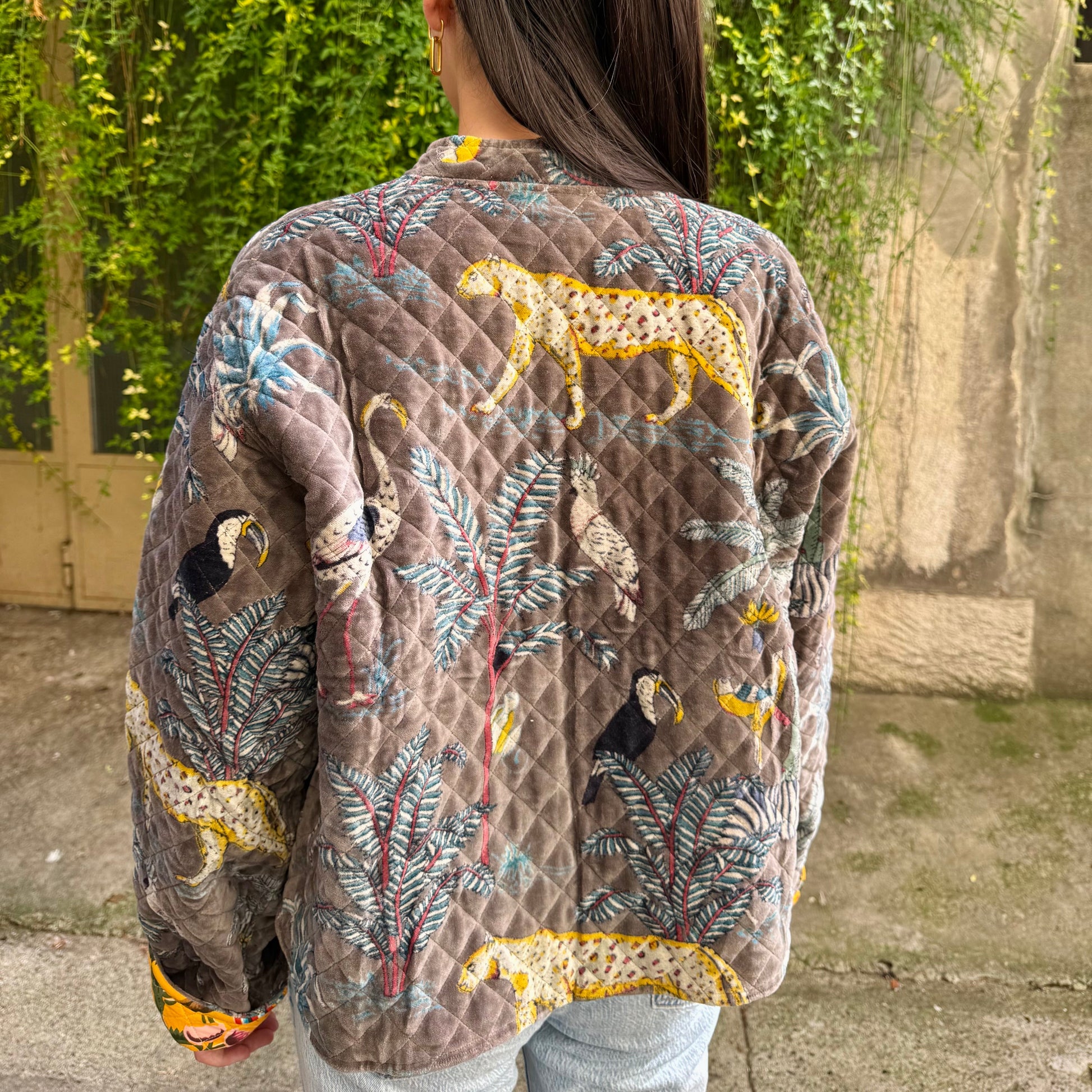 Veste velours Savane (Réversible)