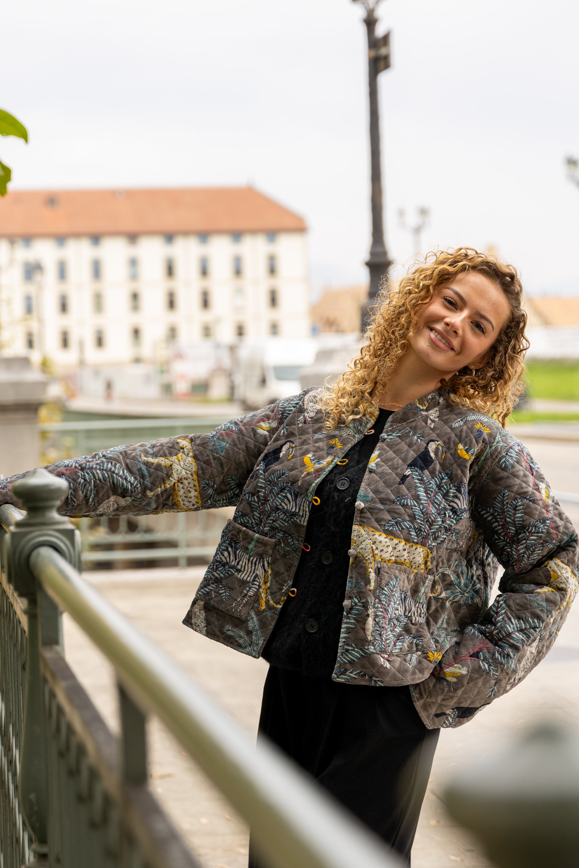 Veste velours Savane (Réversible)