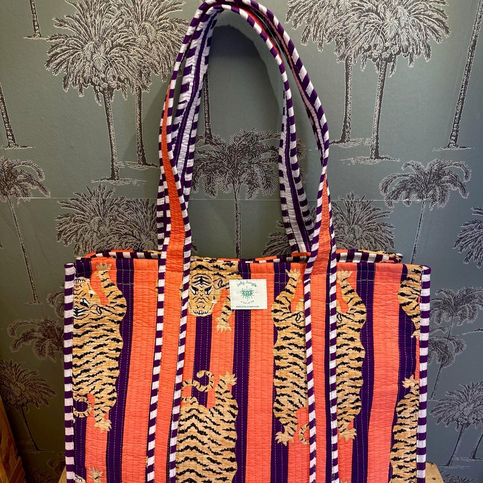 Bag Tote Ikat Rose