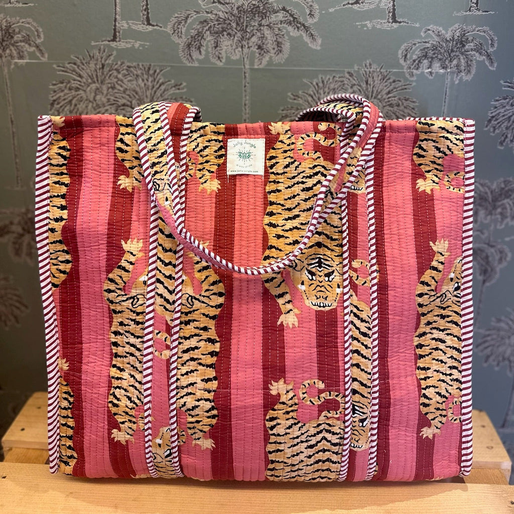 Bag Tote Ikat Rose
