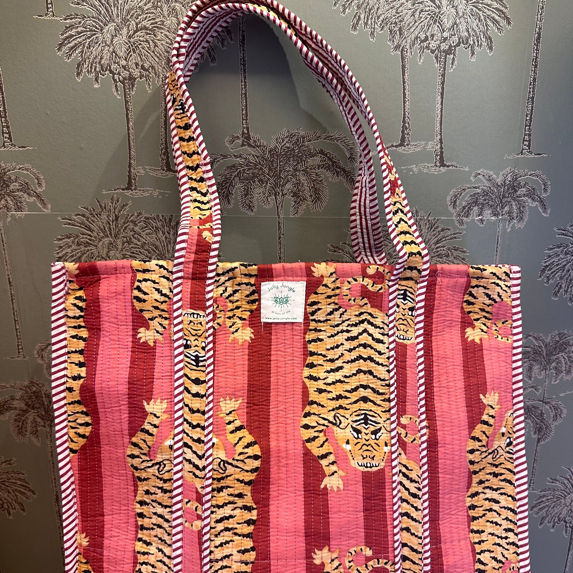 Bag Tote Ikat Rose