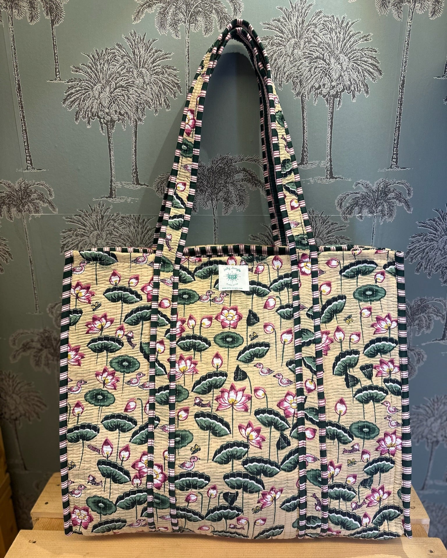 Bag Tote Ikat Rose