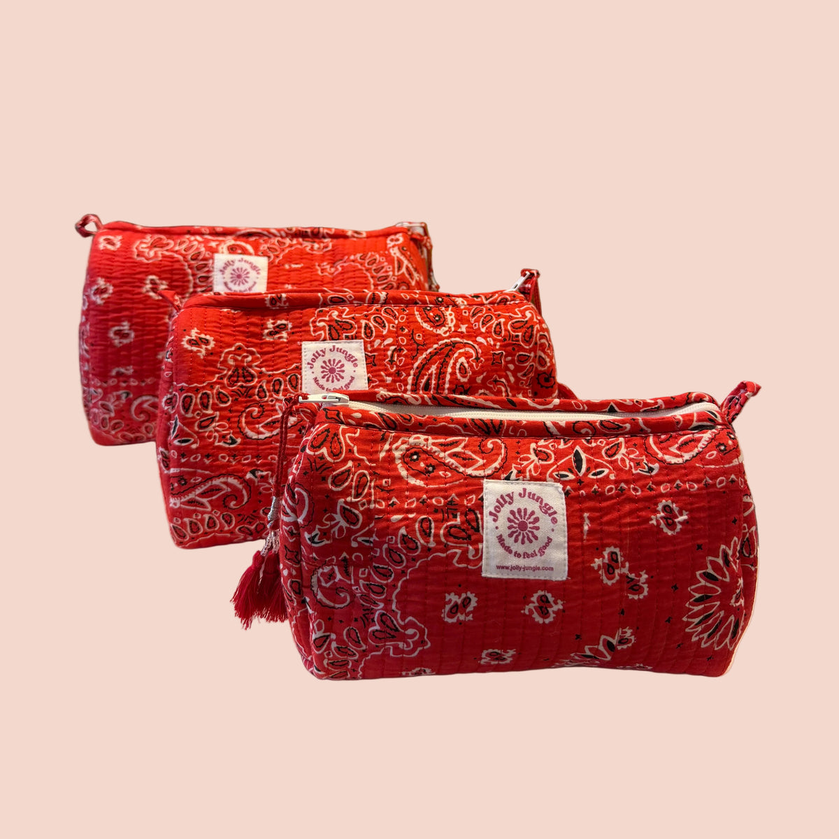 Trousse Bandana rouge