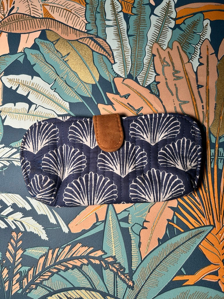 Étui à Lunettes coquillages