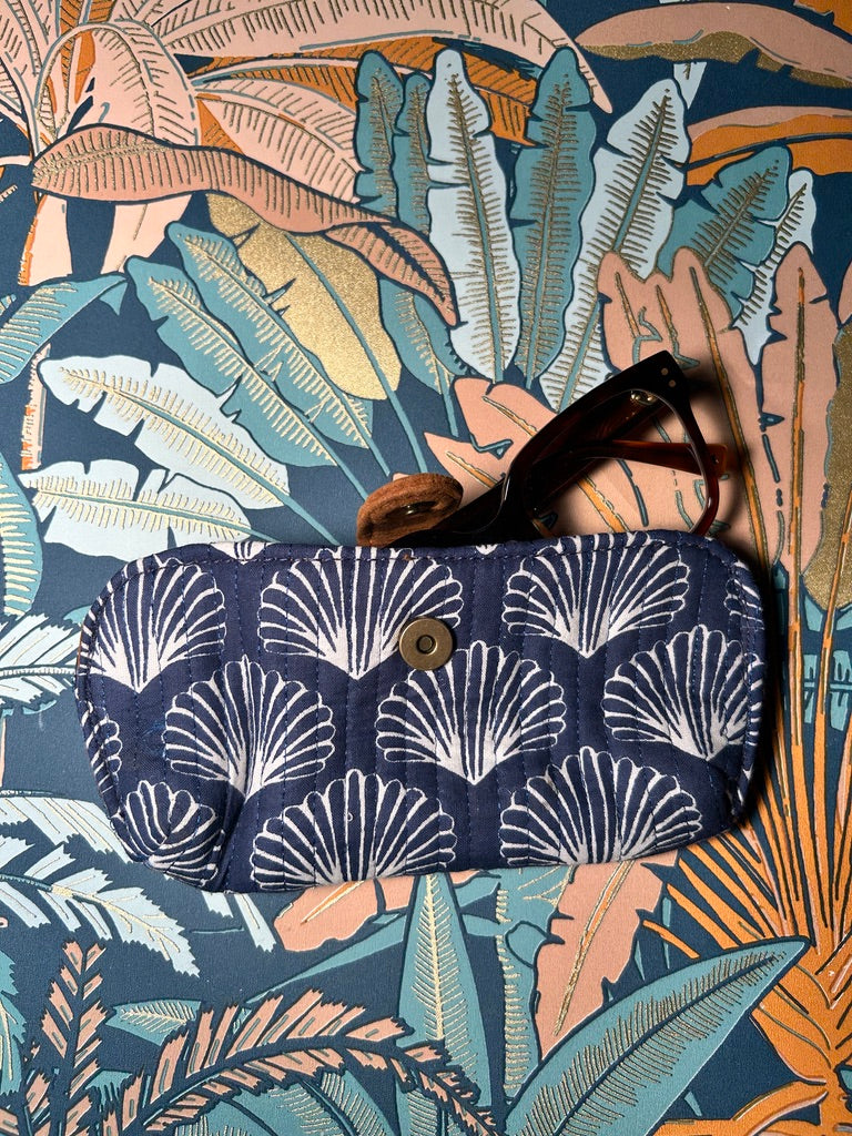 Étui à Lunettes coquillages