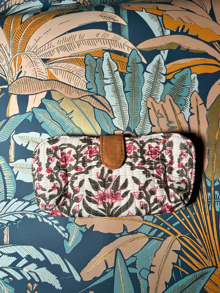 Étui à lunettes Fleurs de Printemps