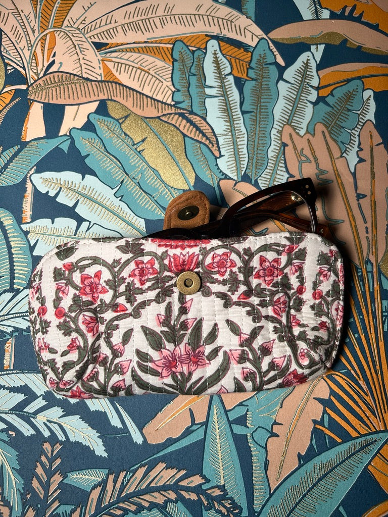 Étui à lunettes Fleurs de Printemps