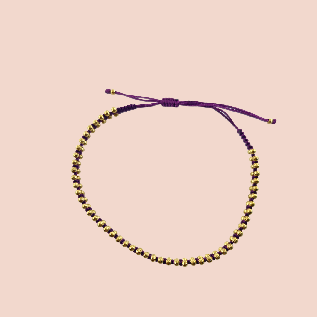 Jaya golden bracelet - Autumnal