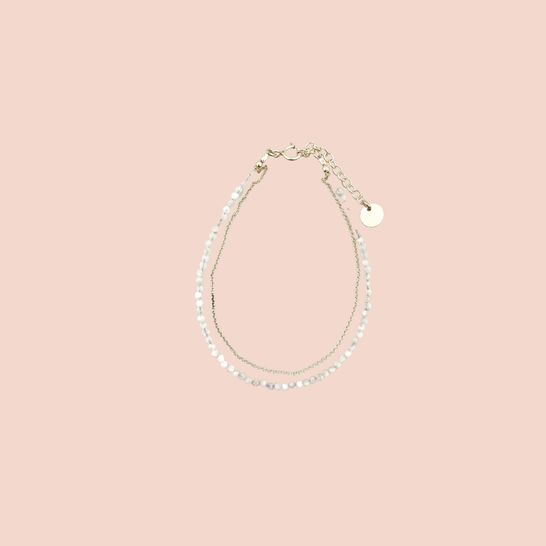 Bracelet Double Argent - Jolly Jungle